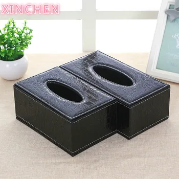 Creative European Leather Tissue Box Cover Car Tissue Box Black Draw Paper Storage Box Living Room Napkin Holder Home Decoration
Creative European Leather Tissue Box Cover Car Tissue Box Black Draw Paper Storage Box Living Room Napkin Holder Home Decoration