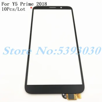 

10Pcs/Lot 100% Tested Good quality 5.45 inches For Huawei Y5 Prime 2018 Touch Screen Digitizer Sensor Outer Glass Lens Panel