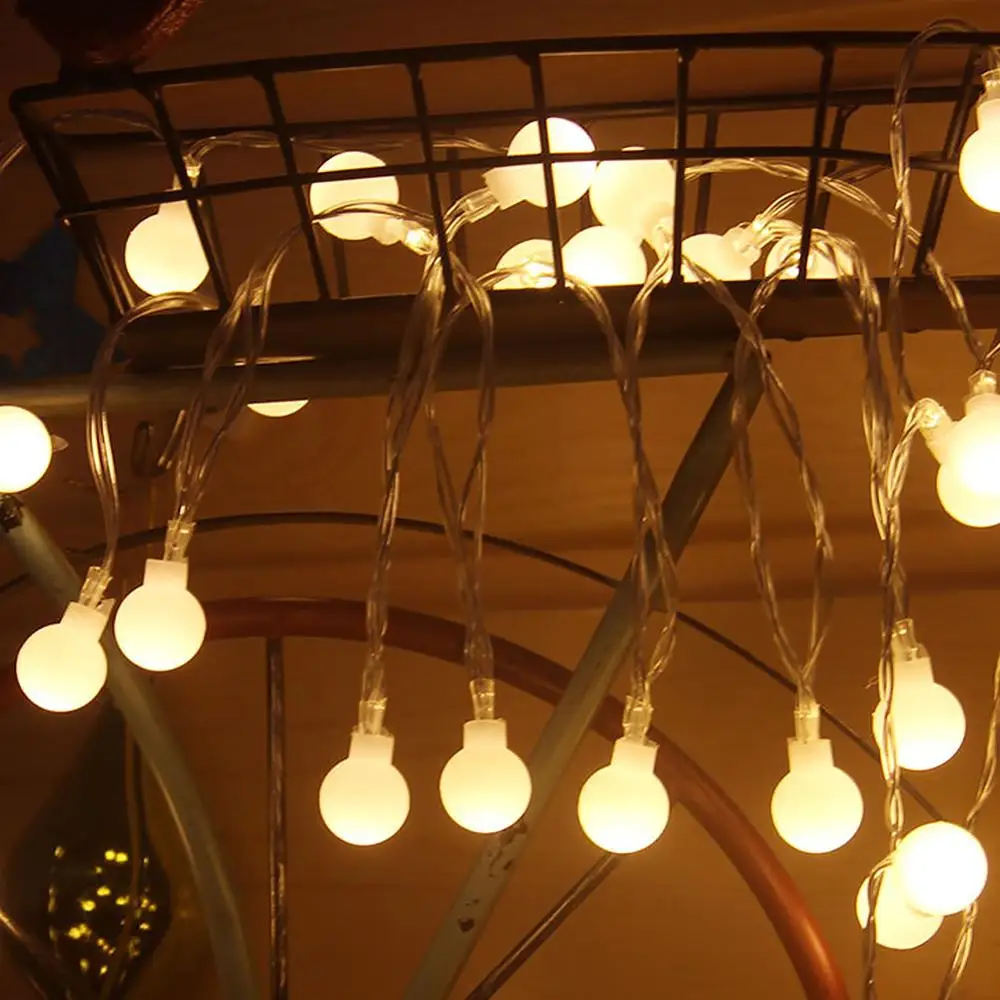 5M 50 LEDs Waterproof Battery Box Ball Bulb String Light with Remote Control for Christmas Party Decoration
5M 50 LEDs Waterproof Battery Box Ball Bulb String Light with Remote Control for Christmas Party Decoration