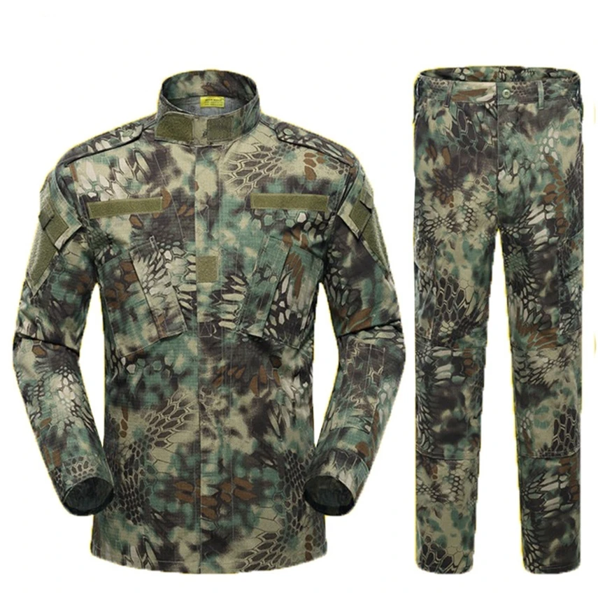 

Desert & Jungle Military Jacket Tactical Clothing Warrior Combat-proven Airsoft Uniform Camouflage Suit S-XL Man Costumes ACU