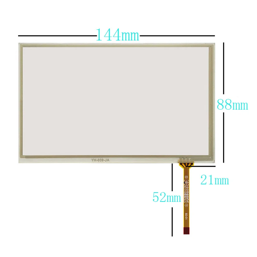

4-проводной резистивный сенсорный экран 5,8 дюйма 144*88 мм для быстрой работы дигитайзера
