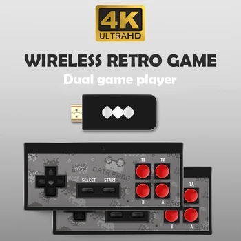 4K HDMI Video Game Console True Wireless Controller Y2 Mini Retro Console Built in 568 Classic Games Dual Players HDMI/AV Output
4K HDMI Video Game Console True Wireless Controller Y2 Mini Retro Console Built in 568 Classic Games Dual Players HDMI/AV Output