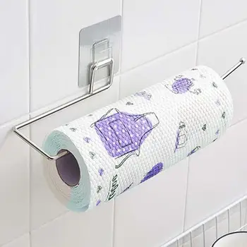 2Pcs Kitchen Bathroom Paper Roll Holder Hanger Towel Duster Cloth Storage Rack
2Pcs Kitchen Bathroom Paper Roll Holder Hanger Towel Duster Cloth Storage Rack