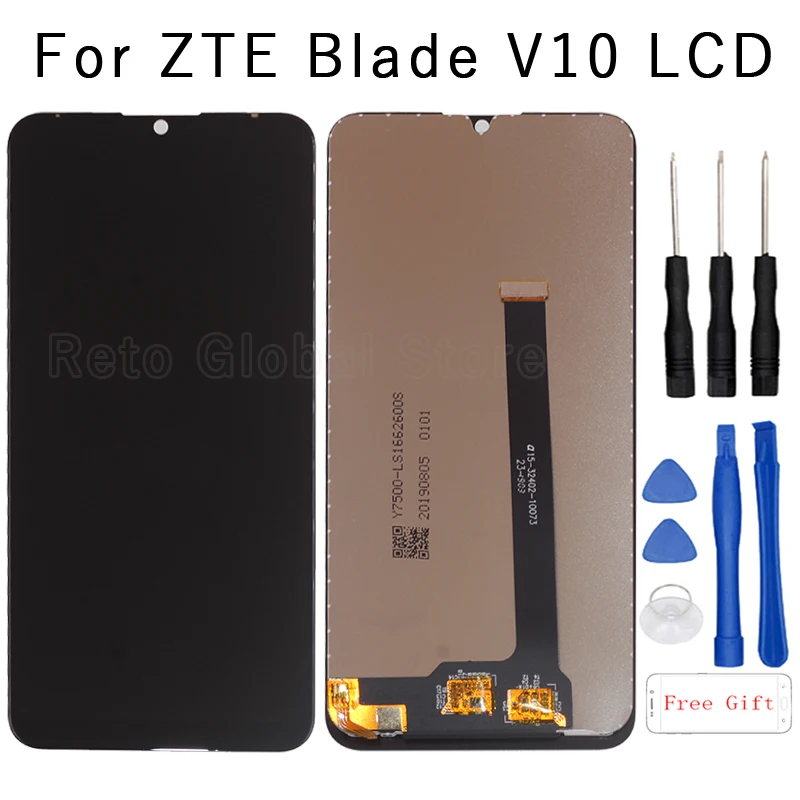 6.26 inch LCD For ZTE Blade V10 V 10 LCD Display Touch screen Digitizer Assembly Replacement Parts For ZTE Blade V10 LCD Screen
6.26 inch LCD For ZTE Blade V10 V 10 LCD Display Touch screen Digitizer Assembly Replacement Parts For ZTE Blade V10 LCD Screen
