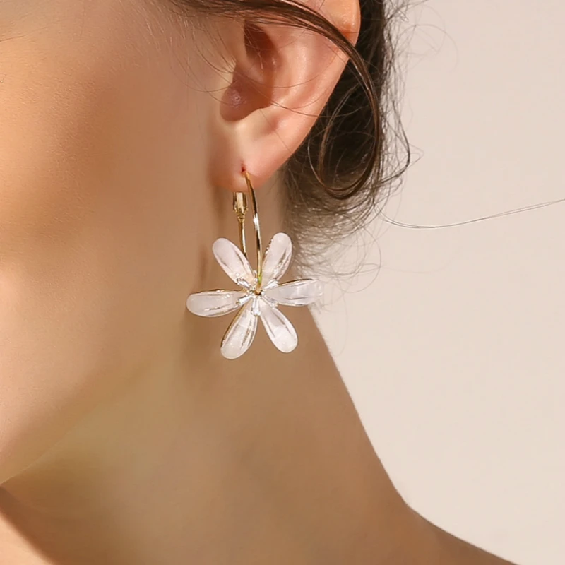 Earings Fashion Jewelry Temperament Long Paragraph Wild Acrylic 6 Petals Flower Earrings Oorbelle Earrings For Women Wholesale
Earings Fashion Jewelry Temperament Long Paragraph Wild Acrylic 6 Petals Flower Earrings Oorbelle Earrings For Women Wholesale