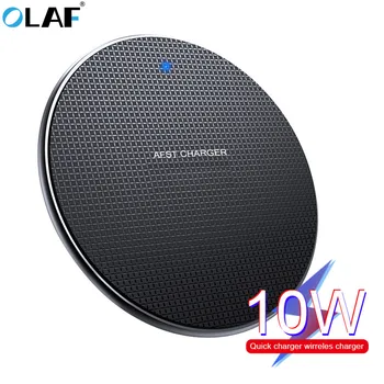 10W Fast Qi Wireless Charger for iPhone 11 Pro XS Max XR X 8 Plus Wireless Charging Pad for Samsung Galaxy S10 S9/ S9+ S8 Note 9 
10W Fast Qi Wireless Charger for iPhone 11 Pro XS Max XR X 8 Plus Wireless Charging Pad for Samsung Galaxy S10 S9/ S9+ S8 Note 9