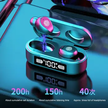 F9 TWS Wireless Bluetooth 5.0 Headset Mini Bluetooth Earbuds IPX67 Waterproof Earphones Headphones With Charging Case
F9 TWS Wireless Bluetooth 5.0 Headset Mini Bluetooth Earbuds IPX67 Waterproof Earphones Headphones With Charging Case