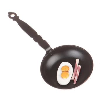 Latest 1/12 Dollhouse Miniature Iron Wok Poached Egg Bacon Stick Kitchen Accessories
Latest 1/12 Dollhouse Miniature Iron Wok Poached Egg Bacon Stick Kitchen Accessories