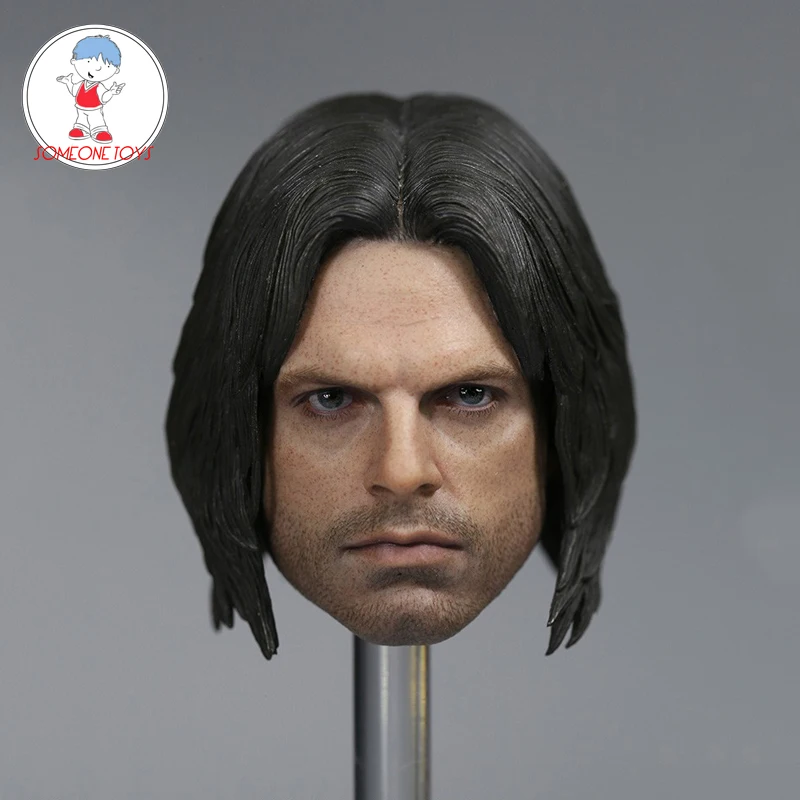 1/6 Scale Winter Soldier 2.0 Bucky Head Sculpt Male Head Carving Captain American Head for DIY Figures
1/6 Scale Winter Soldier 2.0 Bucky Head Sculpt Male Head Carving Captain American Head for DIY Figures