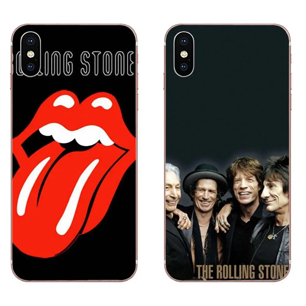 

Soft TPU Phone Capa Rolling Stones Music For Xiaomi Mi3 Mi4 Mi4C Mi4i Mi5 Mi 5S 5X 6 6X 8 SE Pro Lite A1 Max Mix 2 Note 3 4