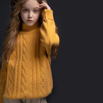 Autumn Winter Turtleneck Sweaters For Baby Girls Warm Thickening 100% Cotton Pullovers Tops 3-14y Kids Children Snow Day Sweater
Autumn Winter Turtleneck Sweaters For Baby Girls Warm Thickening 100% Cotton Pullovers Tops 3-14y Kids Children Snow Day Sweater