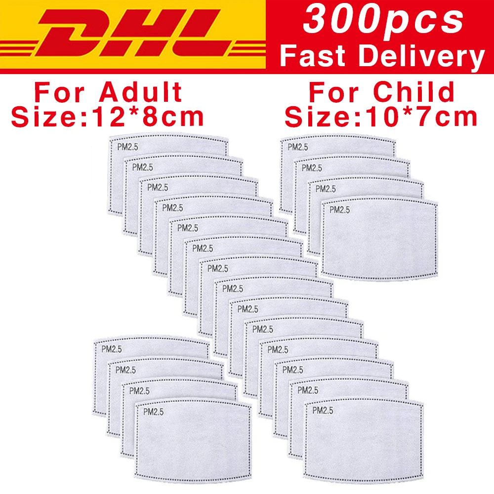 300PCS /Set 5 Layers PM2.5 Activated Carbon Masks XL Filter for Mouth Mask Filter Protective Filter Media Flu-proof Filter
300PCS /Set 5 Layers PM2.5 Activated Carbon Masks XL Filter for Mouth Mask Filter Protective Filter Media Flu-proof Filter