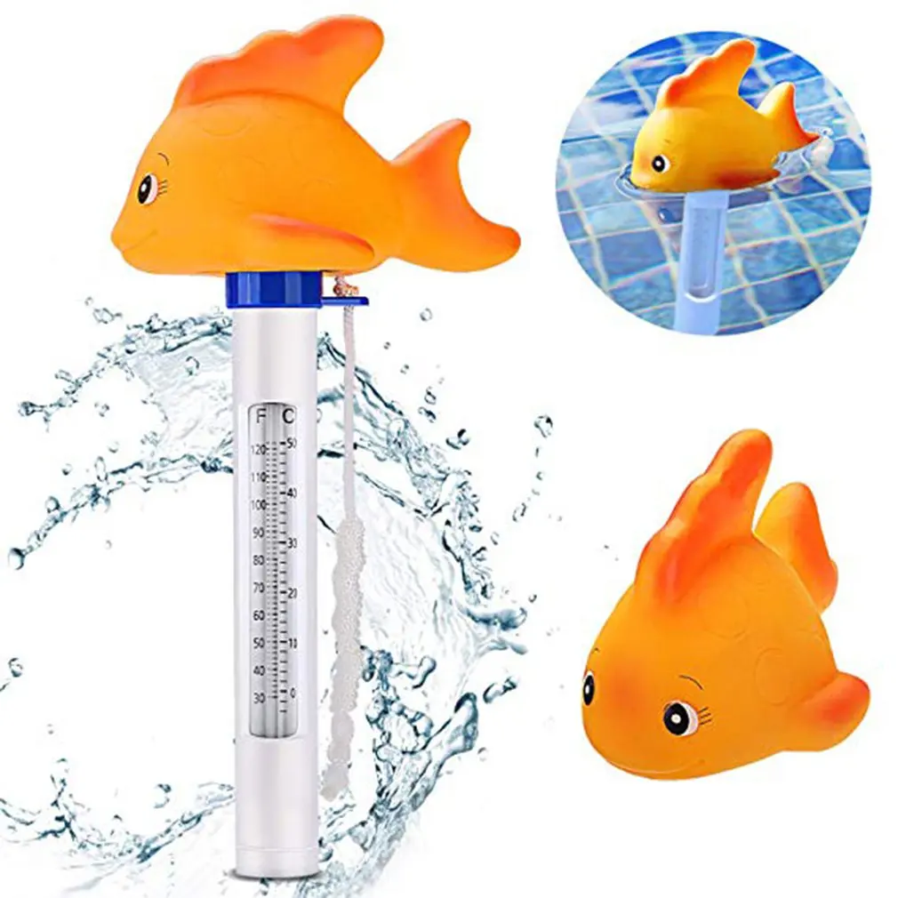 Home Cartoon Cute Animal Floating Water Temperature Thermometer With String Swimming Pool Explosion-Proof Bath Thermometer
Home Cartoon Cute Animal Floating Water Temperature Thermometer With String Swimming Pool Explosion-Proof Bath Thermometer