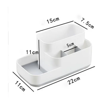 Plastic Makeup Organizer Bathroom Storage Box Jewelry Storage Box Office Desktop Storage Box Sundries Container Khaki
Plastic Makeup Organizer Bathroom Storage Box Jewelry Storage Box Office Desktop Storage Box Sundries Container Khaki