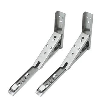 2pcs Stainless Steel Triangle Bracket Spring Wall Shelf Support Bracket Foldable Bracket Wall Corner Brace Shelf (8 Inches)
2pcs Stainless Steel Triangle Bracket Spring Wall Shelf Support Bracket Foldable Bracket Wall Corner Brace Shelf (8 Inches)