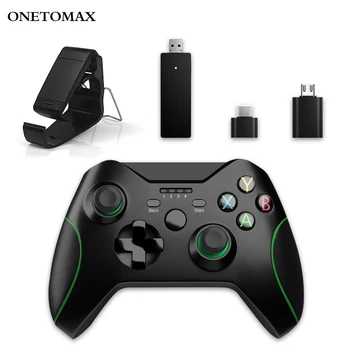 2.4G Wireless Joystick For Xbox One Controller Gamepad for PS3 Console Android Smartphone PC Controller for Wins 7/8 Xbox ONE
2.4G Wireless Joystick For Xbox One Controller Gamepad for PS3 Console Android Smartphone PC Controller for Wins 7/8 Xbox ONE
