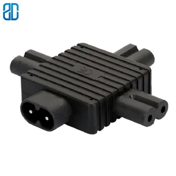 C8-3*C7 Power Adapter IEC320 C8 To 3*IEC320 C7 Connector Square Splitter Converter Male To 3 Female PDU/UPS Chassis Server
C8-3*C7 Power Adapter IEC320 C8 To 3*IEC320 C7 Connector Square Splitter Converter Male To 3 Female PDU/UPS Chassis Server