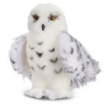 

Cuddle Toy Legend Snowy 8"-12'' Owl Stuffed Plush Animal Toy Adult Children Gifts HP Hedwig Potter owl