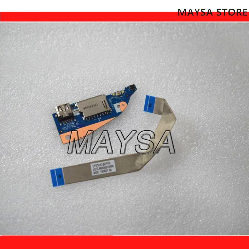 Панель переключателя мощности плата USB прозрачная защита для экрана Lenovo YOGA NS-B601