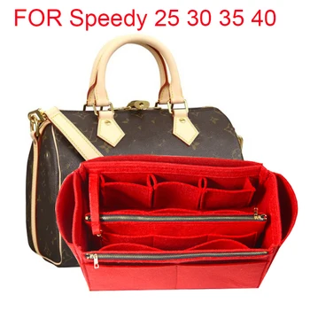 FOR Speedy 25 30 35 40 Premium 3MM Felt Cloth Insert Bag Organizer Makeup Handbag shaper Organizer Travel Inner Purse Portable
FOR Speedy 25 30 35 40 Premium 3MM Felt Cloth Insert Bag Organizer Makeup Handbag shaper Organizer Travel Inner Purse Portable