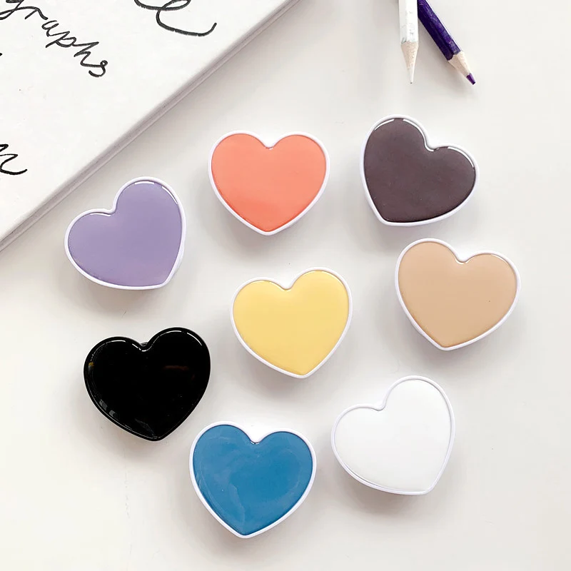 Solid Color Love Heart Expanding Phone Stand Holder Finger Ring Grip Holder Stand Griptok for IPhone Samsung Huawei Smartphone
Solid Color Love Heart Expanding Phone Stand Holder Finger Ring Grip Holder Stand Griptok for IPhone Samsung Huawei Smartphone