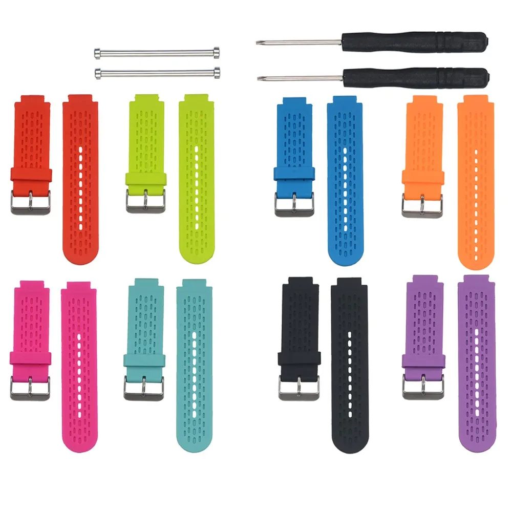eiEuuk Accessory Soft Silicone Replacement Wrist Watch Strap for Garmin Approach S2/S4 GPS Watch/Garmin Vivoactive
eiEuuk Accessory Soft Silicone Replacement Wrist Watch Strap for Garmin Approach S2/S4 GPS Watch/Garmin Vivoactive