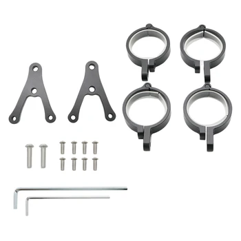 Universal 7-Inch Motorcycle Headlight Mounting Bracket Adjustable Headlight Housing Double Side Bracket for Jeep Wrangler for Ha 
Universal 7-Inch Motorcycle Headlight Mounting Bracket Adjustable Headlight Housing Double Side Bracket for Jeep Wrangler for Ha