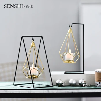 Geometric Metal Candle Holder Gold Dinner Modern Romantic Wedding Table Nordic Candelabros Portavelas Home Decor Party MM60ZT
Geometric Metal Candle Holder Gold Dinner Modern Romantic Wedding Table Nordic Candelabros Portavelas Home Decor Party MM60ZT