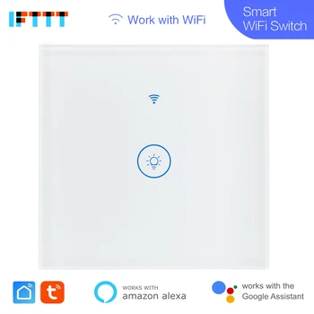 Wifi Smart EU US Switch Wall Switch Tuya Smart Life App Wireless Remote Control Works With Alexa Google Home Mini
Wifi Smart EU US Switch Wall Switch Tuya Smart Life App Wireless Remote Control Works With Alexa Google Home Mini
