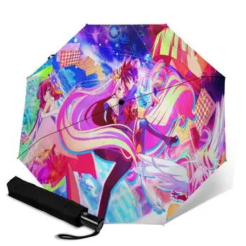 No Game No Life creative men's and women's automatic three fold umbrella rainy day colorful fashion umbrella 
No Game No Life creative men's and women's automatic three fold umbrella rainy day colorful fashion umbrella