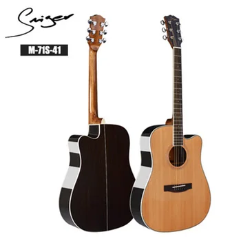 40/41inch High Quality Guitar 6 String Top Spruce Rose Mahogany Guitar High gloss Solid Top GuitarAGT150 
40/41inch High Quality Guitar 6 String Top Spruce Rose Mahogany Guitar High gloss Solid Top GuitarAGT150