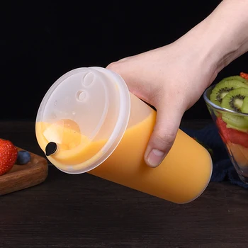 50pcs High quality 90mm caliber 520ml/700ml juice drinking plastic cup ktichen diy party favors dessert cup packaging coffee cup
50pcs High quality 90mm caliber 520ml/700ml juice drinking plastic cup ktichen diy party favors dessert cup packaging coffee cup