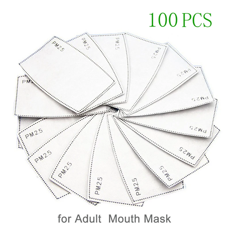 High Quality 100 Pcs PM2.5 Filter Paper Anti Haze Mask Anti Dust Mask Filter Paper Anti-Dust Smoke Non-woven Fabrics Mask Filter
High Quality 100 Pcs PM2.5 Filter Paper Anti Haze Mask Anti Dust Mask Filter Paper Anti-Dust Smoke Non-woven Fabrics Mask Filter