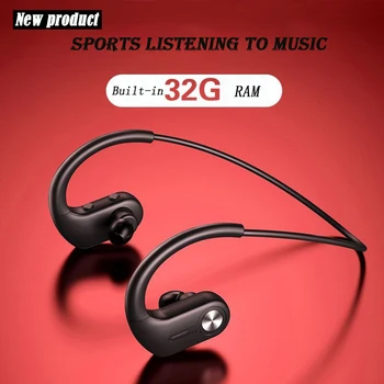 Sports MP3 Player Headphone 32 GB Built-in Memory Waterproof Bluetooth Headset HiFi Stereo Noise Canceling Wireless Earphone
Sports MP3 Player Headphone 32 GB Built-in Memory Waterproof Bluetooth Headset HiFi Stereo Noise Canceling Wireless Earphone