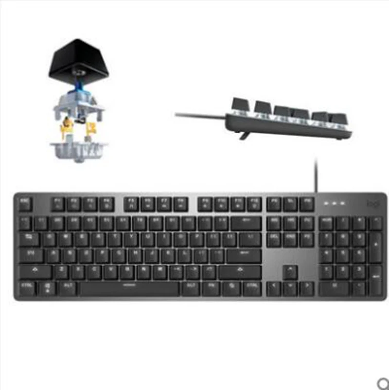 Logitech K845 Mechanical Keyboard Wired Keyboard Office Keyboard Full Size Single Light Black Cherry Cherry Tea Shaft
Logitech K845 Mechanical Keyboard Wired Keyboard Office Keyboard Full Size Single Light Black Cherry Cherry Tea Shaft