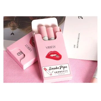 4 Color Velvet Matte Cigarette Lipstick Waterproof Sexy Long-lasting Smoke Tube Lipstick Fog Surface Red Lip Tint Makeup TSLM2 
4 Color Velvet Matte Cigarette Lipstick Waterproof Sexy Long-lasting Smoke Tube Lipstick Fog Surface Red Lip Tint Makeup TSLM2