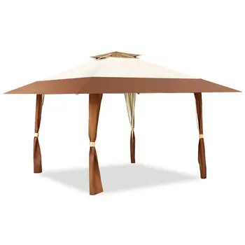 Costway 13'x13' Folding Gazebo Canopy Shelter Awning Tent Patio Garden Outdoor Companion
Costway 13'x13' Folding Gazebo Canopy Shelter Awning Tent Patio Garden Outdoor Companion