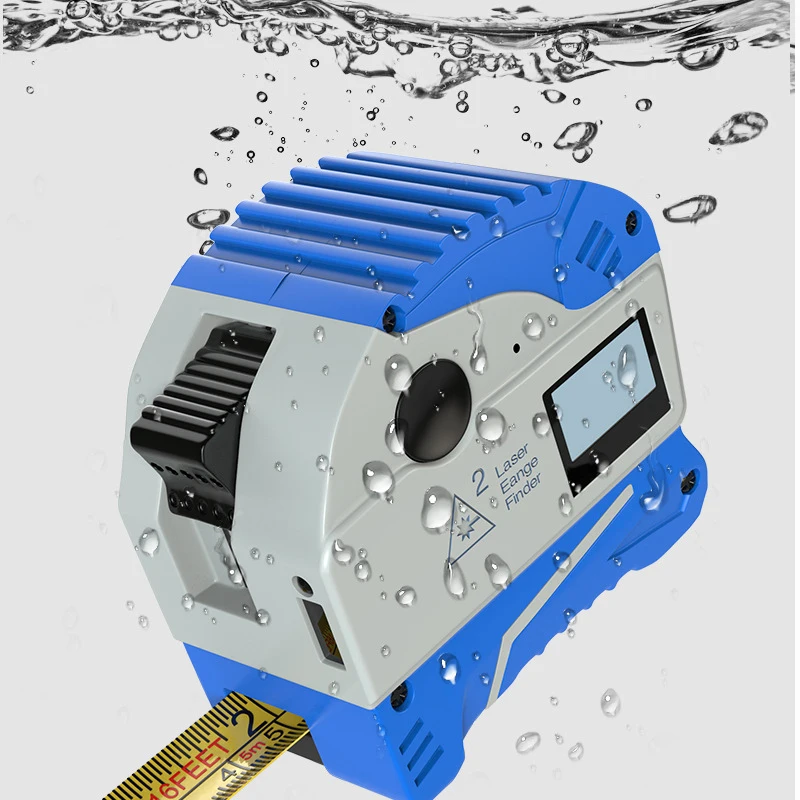 Laser Tape Automatic Digital Display Precise Electronic Distance Measuring Tool Multi-functional Distance Measuring Instrument
Laser Tape Automatic Digital Display Precise Electronic Distance Measuring Tool Multi-functional Distance Measuring Instrument