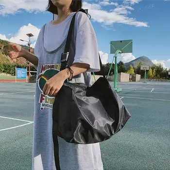 Casual Nylon Ladies Shoulder Crossbody Bags Large Capacity Pure Color Ladies Simple Casual Bags for Shopping Travel
Casual Nylon Ladies Shoulder Crossbody Bags Large Capacity Pure Color Ladies Simple Casual Bags for Shopping Travel