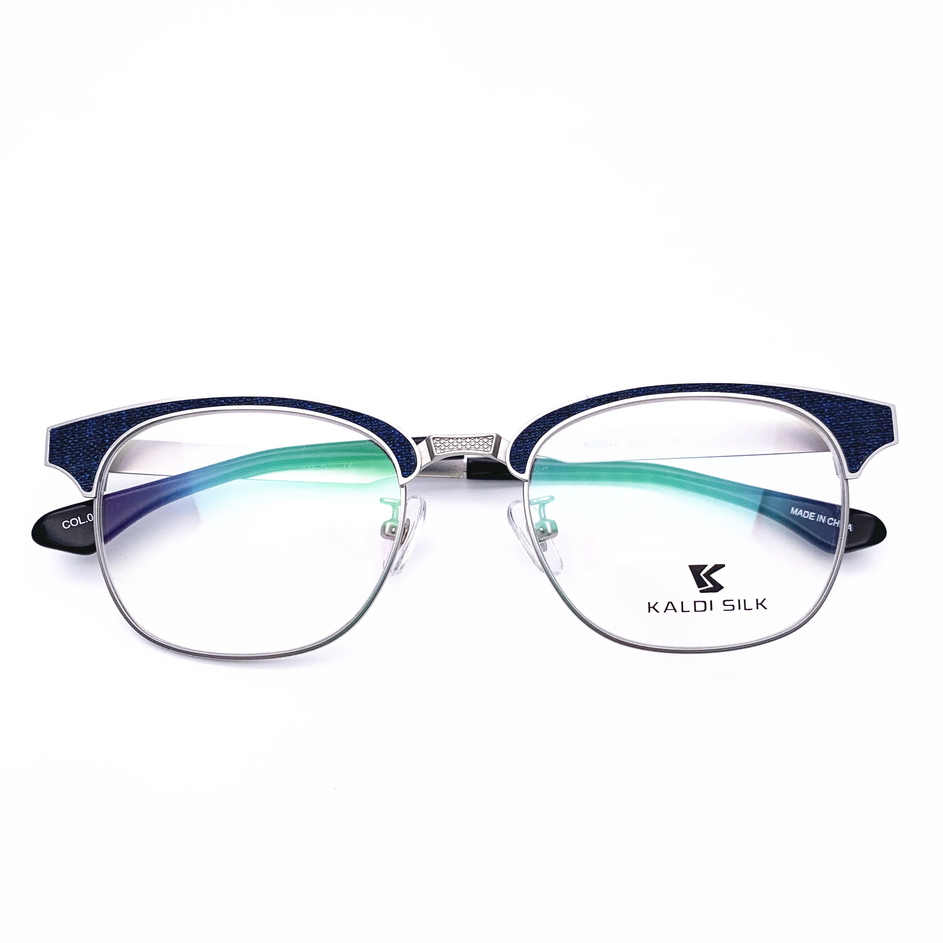 Belight Optical Metal with Fabric insert Classical Shape Fashion Design optical frame spectacle frame precription lens KS8042
Belight Optical Metal with Fabric insert Classical Shape Fashion Design optical frame spectacle frame precription lens KS8042