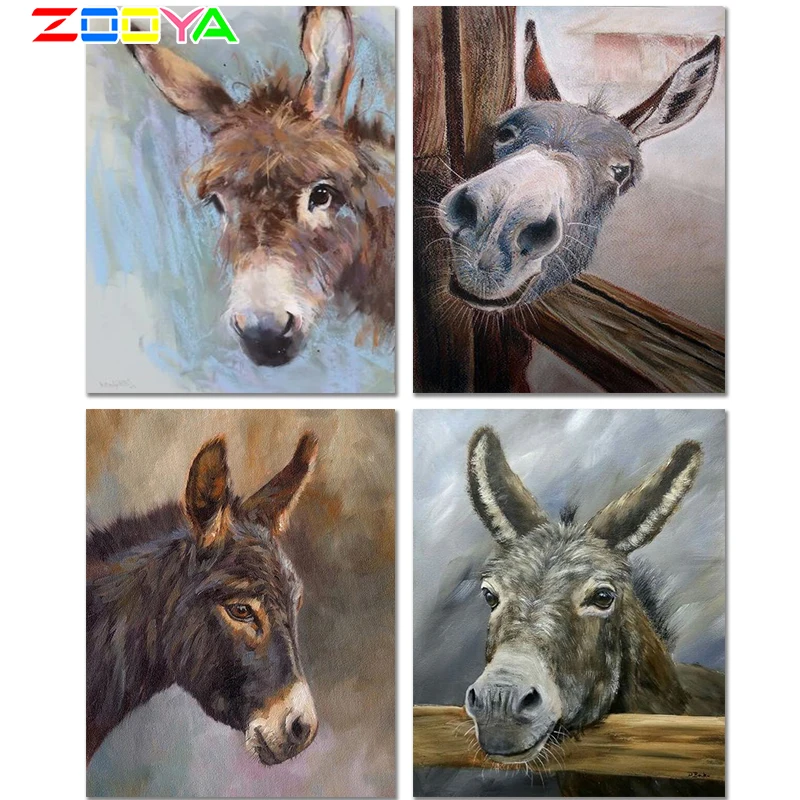 Набор для алмазной живописи ZOOYA 5D сделай сам набор вышивки с полным заполнением