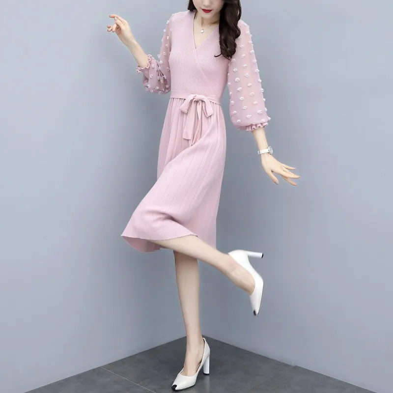 2019 Autumn And Winter New Style WOMEN'S Dress Slim Fit Waist Hugging Slimming Pleated Skirt Elegant Debutante Jersey Dress
2019 Autumn And Winter New Style WOMEN'S Dress Slim Fit Waist Hugging Slimming Pleated Skirt Elegant Debutante Jersey Dress