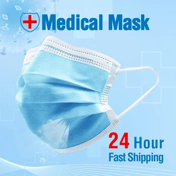 Disposable Medical Masks Anti-pollution 3 Layer Protective Masks Anti-virus Ear Loop Surgical Protect Breathable Health Mask
Disposable Medical Masks Anti-pollution 3 Layer Protective Masks Anti-virus Ear Loop Surgical Protect Breathable Health Mask