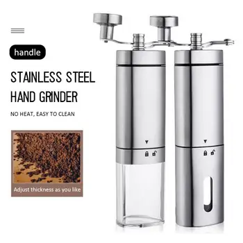 Stainless Steel Coffee Grinder Tool Hand Manual Coffee Grinder Coffee Bean Spice Grinder Kitchen Tools Hand Coffee Bean Mill
Stainless Steel Coffee Grinder Tool Hand Manual Coffee Grinder Coffee Bean Spice Grinder Kitchen Tools Hand Coffee Bean Mill