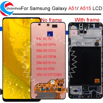 6.5'' For Samsung Galaxy A51 LCD Touch display with Sensor Assembly For Samsung A515 LCD A515F A515F/DS,A515FD A515FN/DS
6.5'' For Samsung Galaxy A51 LCD Touch display with Sensor Assembly For Samsung A515 LCD A515F A515F/DS,A515FD A515FN/DS