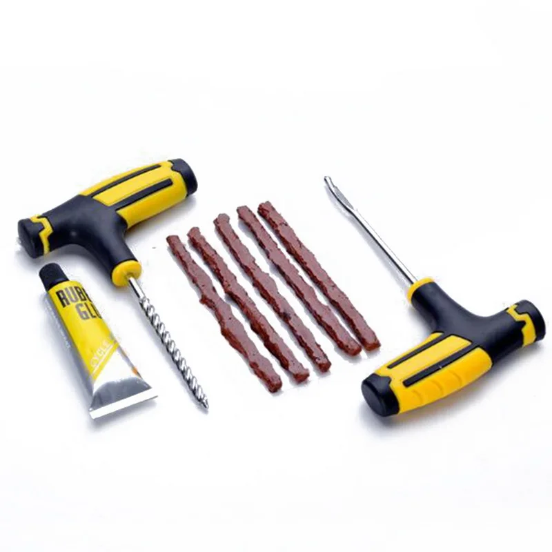Car Tire Repair Tool Car Vacuum Tire Repair Kit Strip Fast Glue Liquid Auto Bike Tubeless Tire Tyre Puncture Plug Garage C80
Car Tire Repair Tool Car Vacuum Tire Repair Kit Strip Fast Glue Liquid Auto Bike Tubeless Tire Tyre Puncture Plug Garage C80