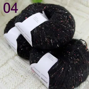 Sale 3SkeinX50gr Luxury Fluffy Soft NEW MOHAIR Shawls Hand Knit Crochet Yarn Black 825-04-3
Sale 3SkeinX50gr Luxury Fluffy Soft NEW MOHAIR Shawls Hand Knit Crochet Yarn Black 825-04-3