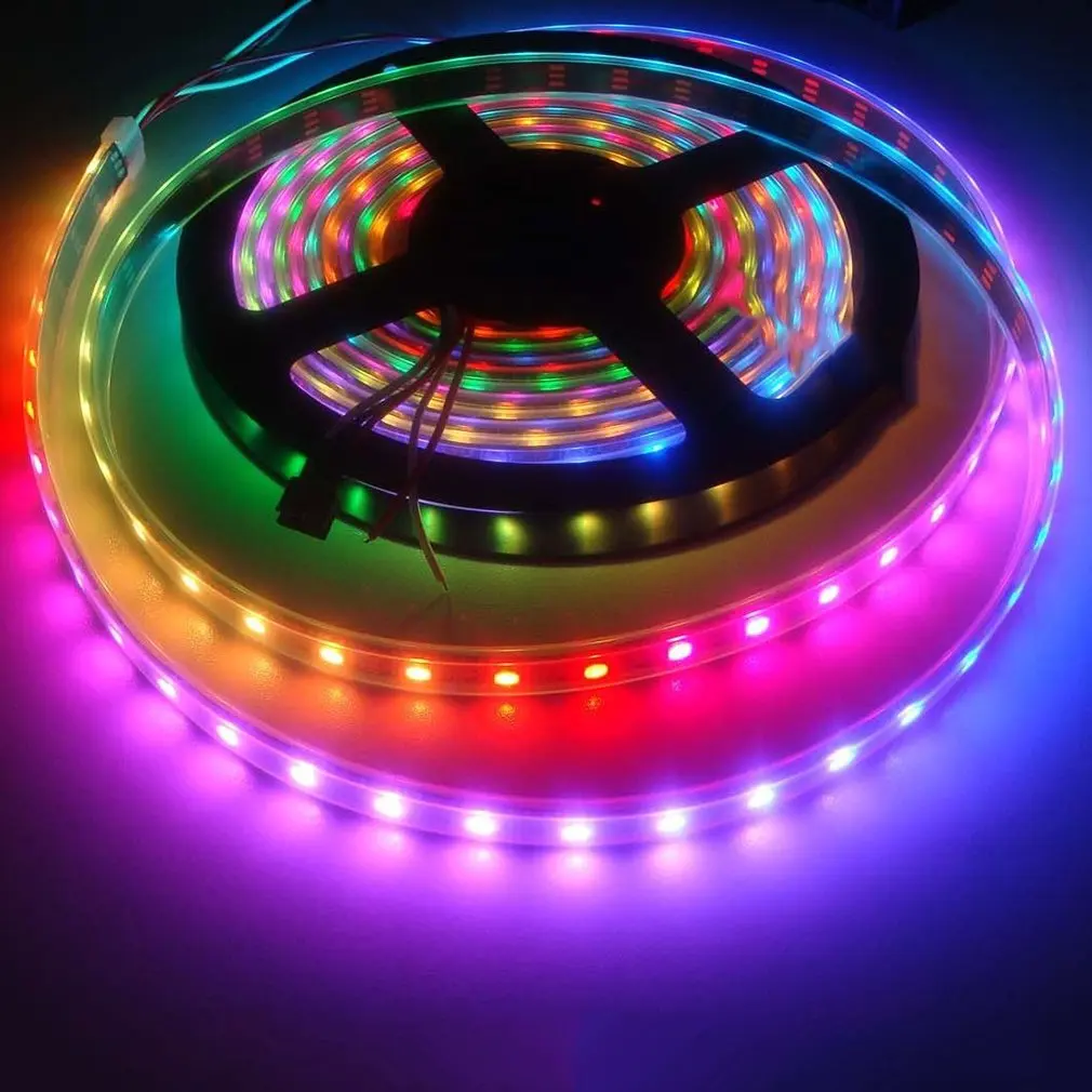ICOCO 1M 30LED WS2812B 5050 RGB LED Strip Light Waterproof Addressable White Shell Brand Newest
ICOCO 1M 30LED WS2812B 5050 RGB LED Strip Light Waterproof Addressable White Shell Brand Newest