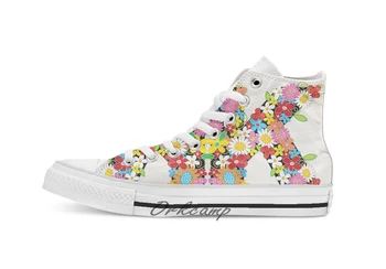 Spring Flowers Alphabet K Monogram Custom Casual High Top lace-up Canvas shoes sneakers Drop shipping 
Spring Flowers Alphabet K Monogram Custom Casual High Top lace-up Canvas shoes sneakers Drop shipping