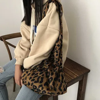 Leopard Print Shopping Bag For Women Soft Foldable Large Capacity Shoulder Bag Fashion Korean Style Handbag Beach Tote Bag
Leopard Print Shopping Bag For Women Soft Foldable Large Capacity Shoulder Bag Fashion Korean Style Handbag Beach Tote Bag